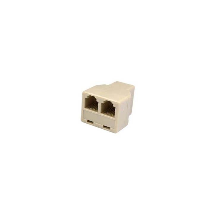 2 Adapter rj12 buchse 2 rj12 6p6c buchse telephonischer adapter tcu5 telephonischer adapter velleman - 3