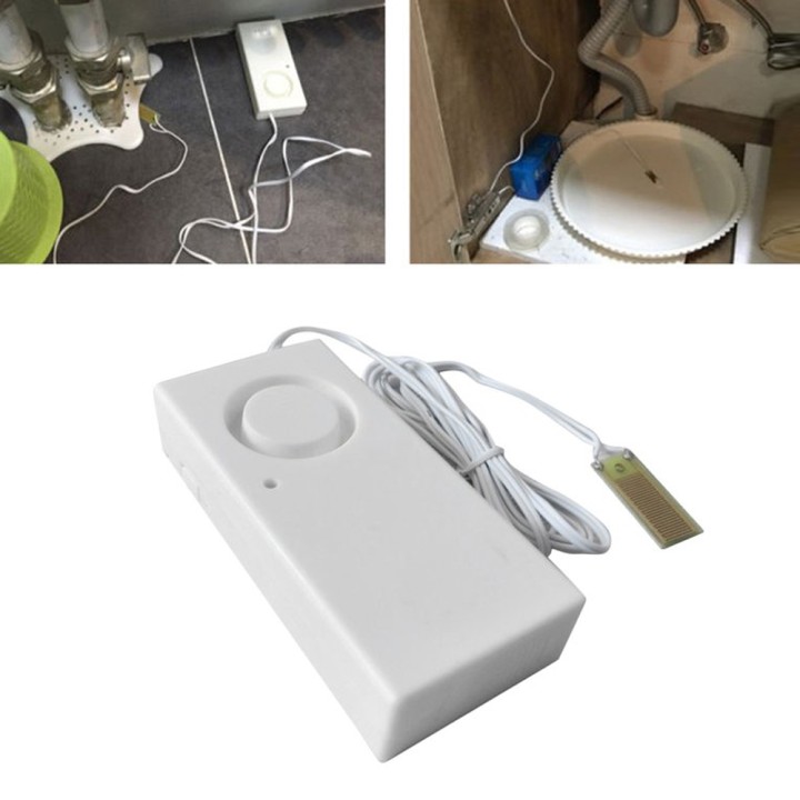3 Wireless Water Leakage Overflow Alarm Sensor Detector 130dB Work Alone Water Alarm House Home Security Alarm jr international 