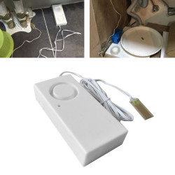 10 Drahtloser Wasser-Leck-Überlauf-Warnungs-Sensor-Detektor 130dB Arbeit Alleine Wasser-Warnungs-Haus-Hauptsicherheit jr interna