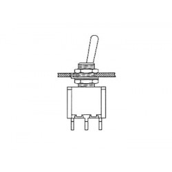 Kippschalter vertikal dpdt ein ein velleman - 3