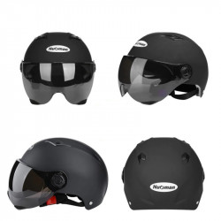 Caschi da motocicletta elettrica per adulti da 53 a 61 cm Casco mezzo casco da motociclista Casco da moto o da moto