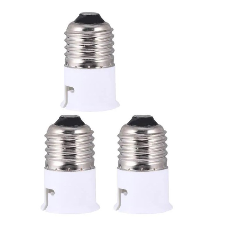 4 Adapter buchse konverter e27 b22 hat glühlampe 12v 24v 48v-buchse anpassung 220v led jr international - 2