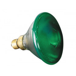 Halogen lamp sylvania 80w 240v, par38, e27,fl 30°, green velleman - 1