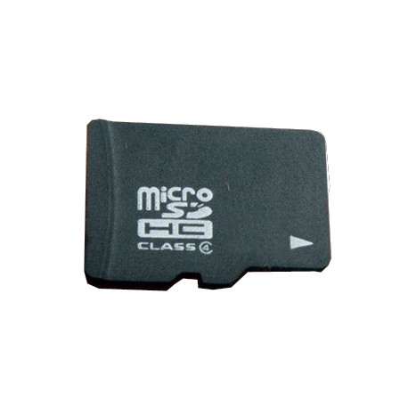 Carte micro SD HC 4GB avec adaptateur carte SD