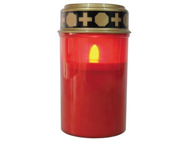 Luce illuminazione notturna a led ha novena candela lampadina della batteria scende clgl cimitero velleman jr  international - 6
