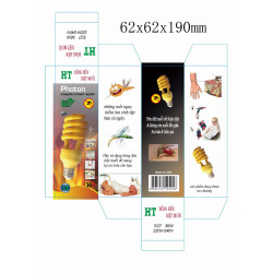E27 bombilla amarilla anti mosquitos zumbido de 36w 120w equivalente fluorescente compacta espiral 220v 240v jr international - 