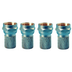4 Plug 6mm f threaded plug for coaxial cable 6mm 4c2v coaxial cables threade plugs plug 6mm jr  international - 1