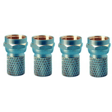 4 Plug 6mm f threaded plug for coaxial cable 6mm 4c2v coaxial cables threade plugs plug 6mm jr  international - 1