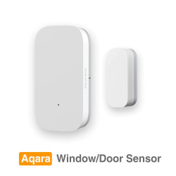 Sensor puerta ventana Aqara inalámbrica Zigbee, Sensor de puerta inteligente Mi Home para Xiaomi Mijia SmarT