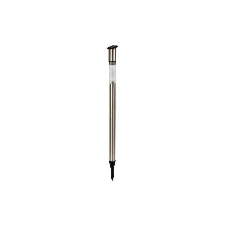 Solar aubenleuchte mit edelstahl sockel 70cm 20 st. in display velleman - 2