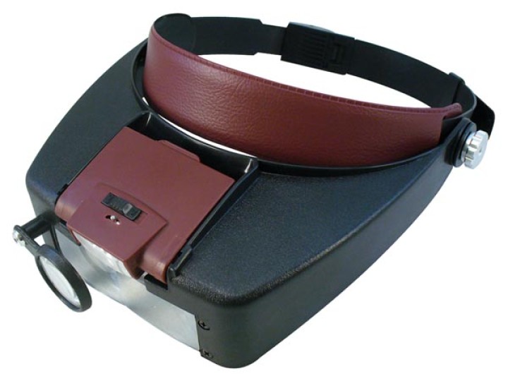 Fascia lente d'ingrandimento di illuminazione a led vtmg13 testa di luce velleman - 1