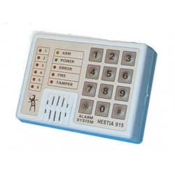 Teclado alarma electronico para centrales alarmas electronicos antirobo 915m teclados alarmas activaciones jr  international - 1