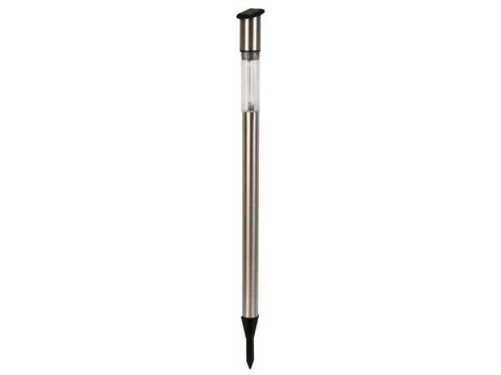Solar light with stainless steel pole 70cm (27.56') 20pcs in display velleman - 1