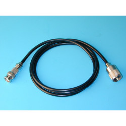 Cable, 50 ohm, male pl259 to male bnc, 1m cable wires cables wire cables cable, 50 ohm, male pl259 to male bnc, albano - 1