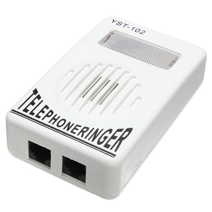Very loud ringing landline telephone amplifier for the elderly
