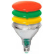 Diffuser red par38 e27 halogen lamp 80w 120w 150w 220v 230v 240v bulb spot light