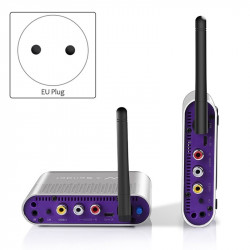 Sender-empfänger-audio / video sender 5,8 ghz 4-kanal wireless jr international - 15