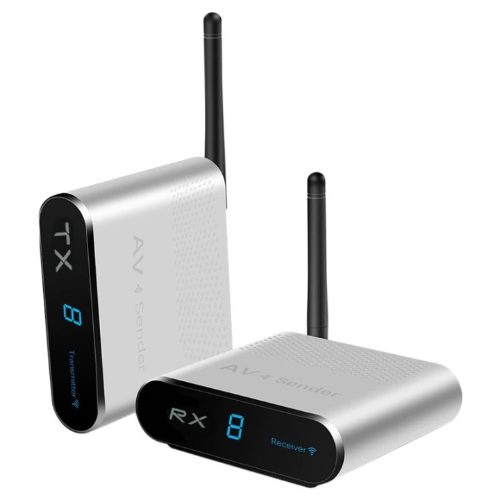 Wholsale 5.8ghz wireless a/v stb transmitter with receiver set (blue) jr international - 16