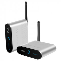 Sender-empfänger-audio / video sender 5,8 ghz 4-kanal wireless velleman - 15