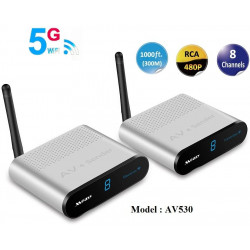 Trasmettitore ricevitore audio / video sender 5,8 ghz a 4 canali wireless shoppinov - 3
