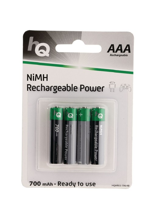 Hq nimh 1 2v 700mah aaa akkus (4stk. 1bl.) konig - 3