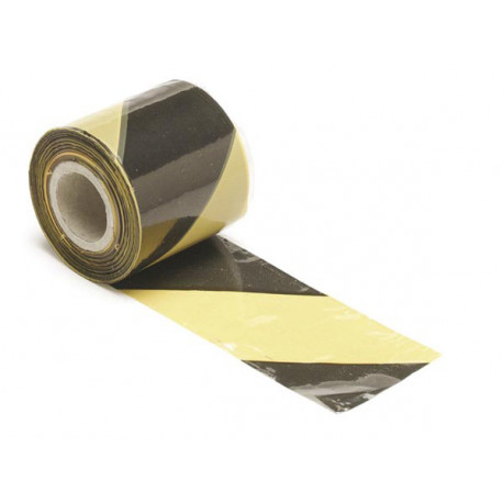 Farbband schwarz gelbe warnung 100m 1188-100 perel sicherheit velleman - 1