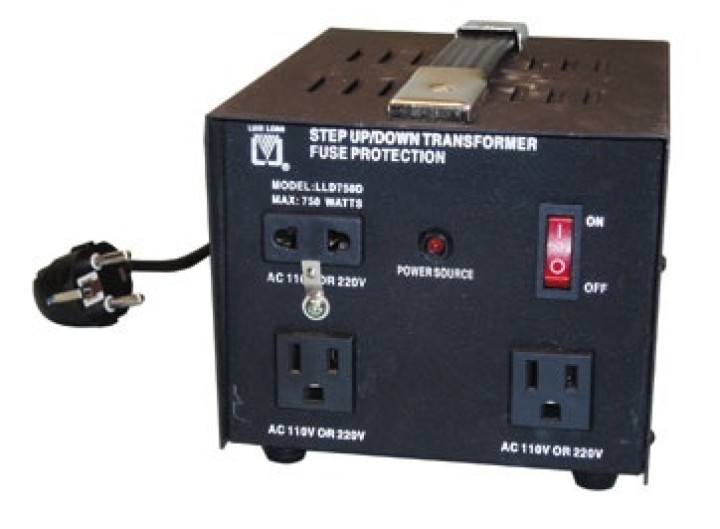 Convertitore elettrico cambia tensione 220 verso 110vca trasformatore 220v 110v 750w corrente adattatore converter jr internatio