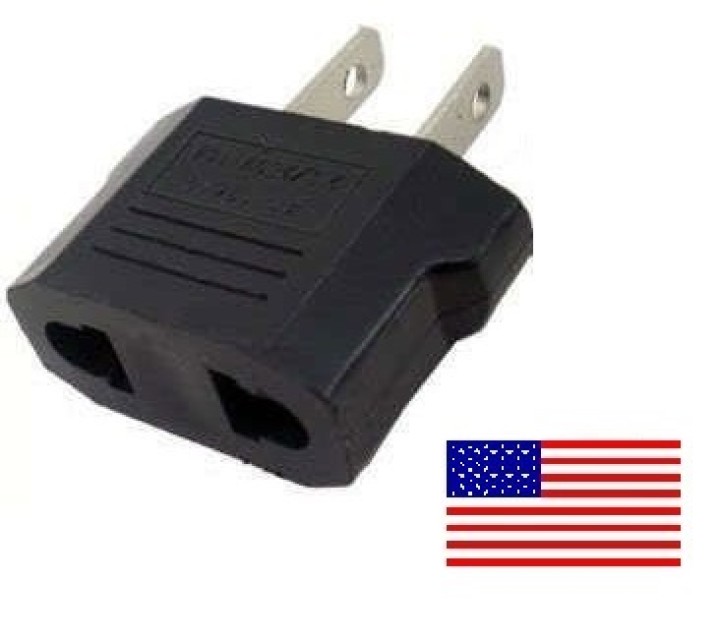 Travel adapter plug us industry canada francia euro-convertitore / giappone americano usa usa nec - 1