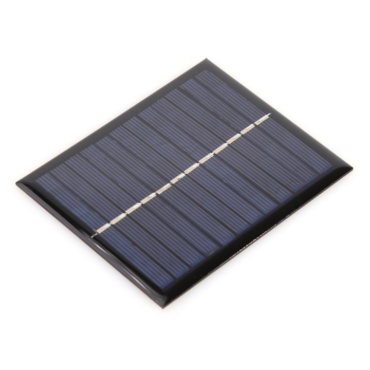 Panneau Solaire 6v 1.5w 112 * 91 * 3mm Chargeur pour batterie alimentation systeme energie