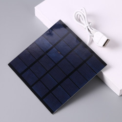 Solarpanel 6v 1,5w 112 * 91 * 3mm Ladegerät für die Stromversorgung des Batteriesystems