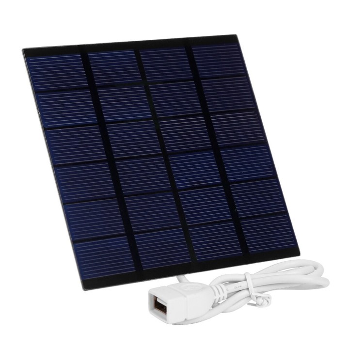 Solar Panel 6v 1.5w 112 * 91 * 3mm Charger for battery power system power supply