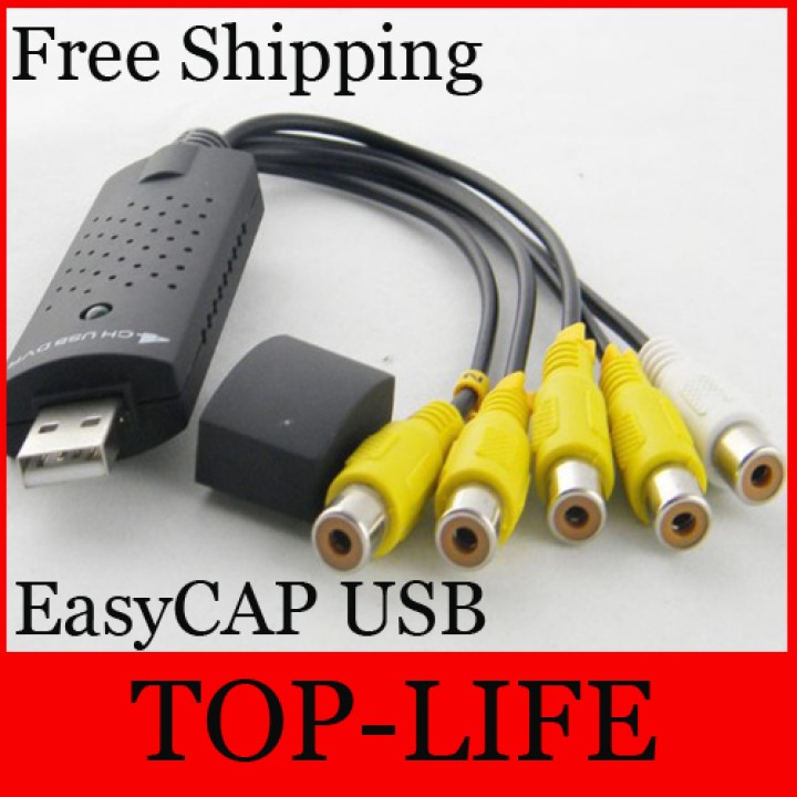 Adaptador dvr portatil 4 canales quadra conexion 4 camaras video cctv captura easycap002 jr international - 10