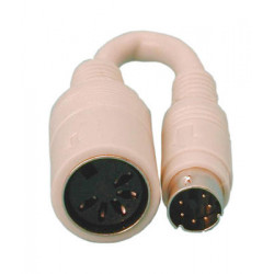 Cable cord, male mini din to female din (1 piece) cable cord wire cables cords wires male mini din to female din (1 piece) cable