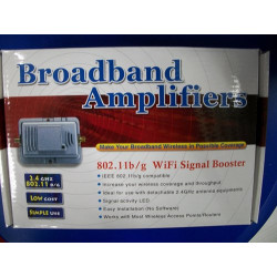 2w wifi wireless 2 broadband lan signal booster amplifier repeater extend range signal edimax - 6