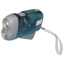 2 led dynamo taschenlampe ohne batterie aufladen etwas druck innovaley inovalley - 1