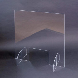 protección pantalla ventana plexiglás mostrador transparente recepción lad escudo protectores bloqueadores hygiaphone
