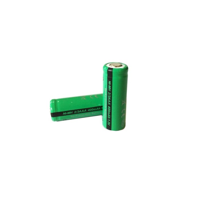 1 Batterie rechargeable 2/3AAA ni-mh 400mAh 1.2v Classe énergétique A++ nimh