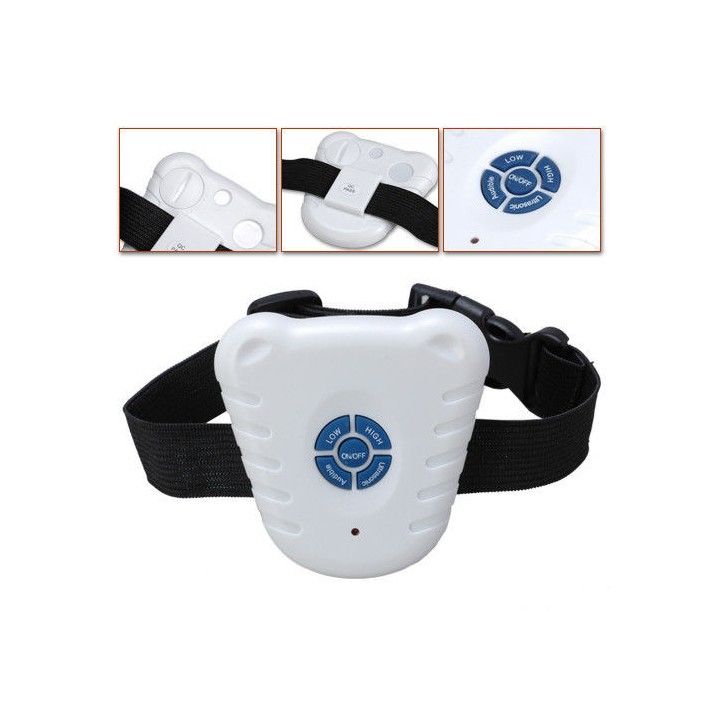 Allarme elettronico antiabbaiamento collare ultrasuoni e radar Leshp - 10