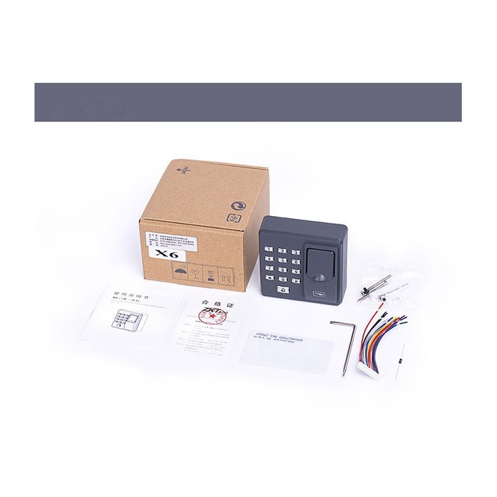 12V biometrische Fingerabdruck-Zugangskontrolle USB 125k Hz RFID Standalone-Türcontroller