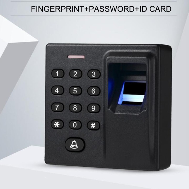 contrôle d'accès d'empreinte digitale biométrique 12v contrôleur de porte autonome usb 125K HZ RFID