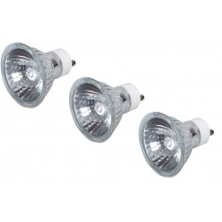 3 halogen bulbs gu10 50w 220v 2000h 230v 240v lamp h072hq lamp spot lighting hq - 2