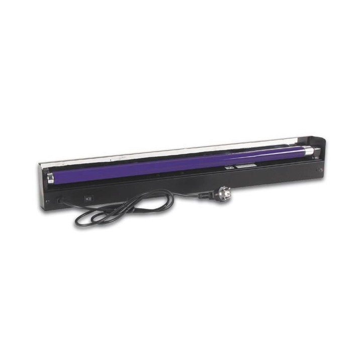 Nero luce 40w 220v vdl40uv telaio + gioco fluorescente luce del tubo di illuminazione ultravioletta lampada uv velleman - 1