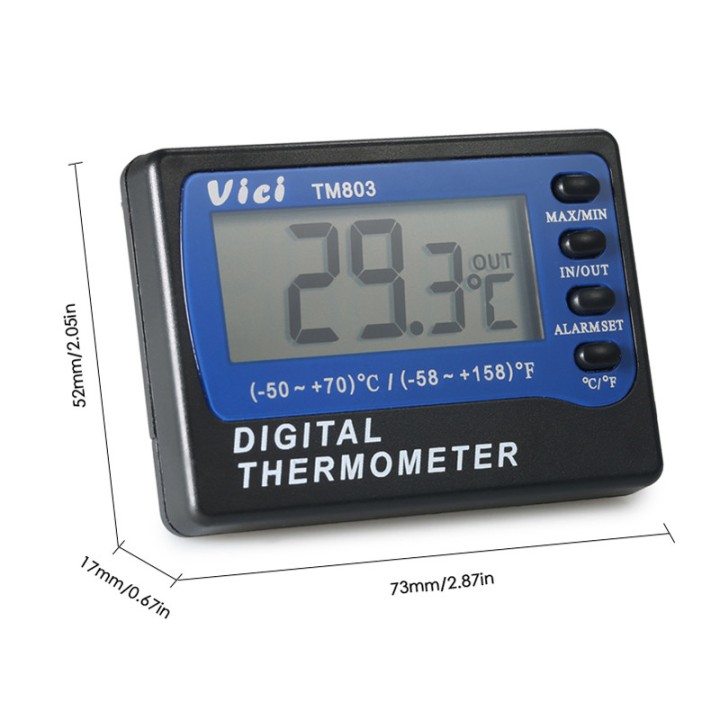 Termómetro digital interior exterior jr  international - 4