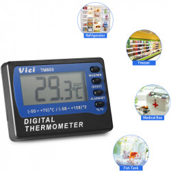 Termómetro digital interior exterior jr  international - 6