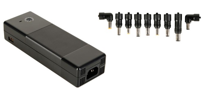 Universal switching mode adapter output: 12 to 24vdc + 5v usb output 146.5w velleman - 3