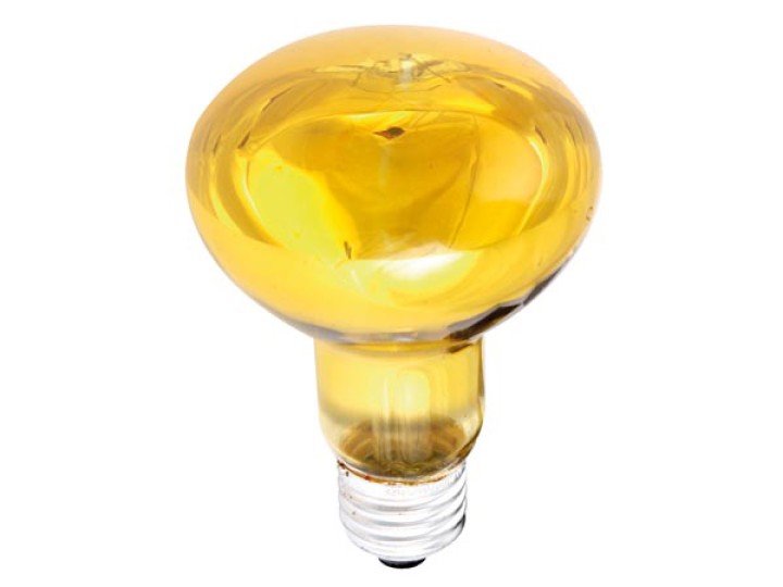 Farbige discolampe gelb 60w r80 velleman - 2
