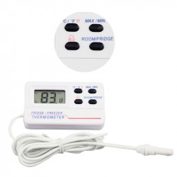 Termómetro digital LCD para refrigerador y congelador alarma de temperatura -50 ° C SP-E-16 TM-804