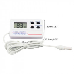 LCD digital thermometer for refrigerator and freezer temperature alarm -50 ° C SP-E-16 TM-804