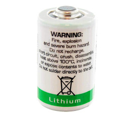 2 pcs ls14250 ls 14250 1 2aa lithium 3.6v battery new saft - 7