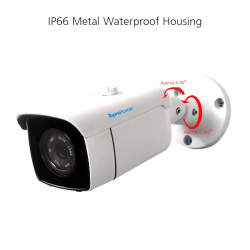 Sistema di videosorveglianza DVR TVI 16 canali + disco rigido + 16 telecamere di sorveglianza 1080p 2.0MP cavi